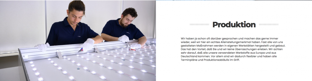 Kasper GmbH Relaunch Impression über die Werbetechnik Produktion