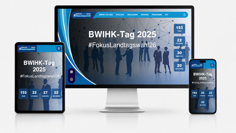 Baden-Württembergischer Industrie- und Handelskammertag e.V. - BWIHK-Tag 2025 Onepager
