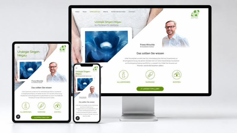 Urologie Singen-Hegau MVZ GmbH - Vasektomie Onepager